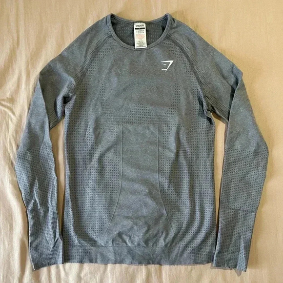Gymshark Vital Seamless 2.0 Long Sleeve Top - Picture 3 of 4